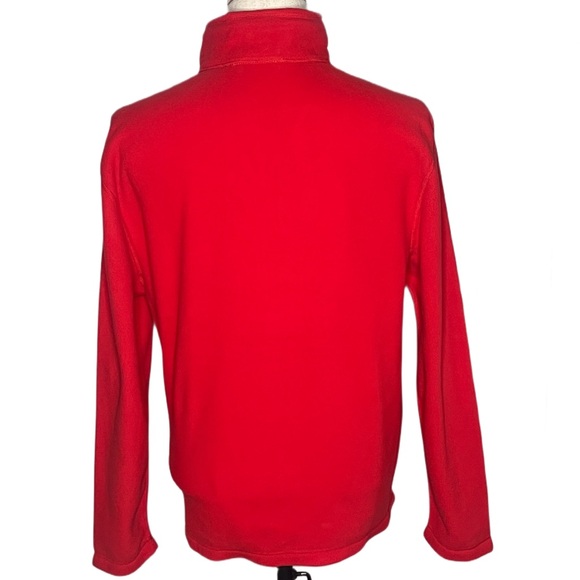 The North Face Men’s TKA 100 Glacier ¼ Zip, Red. - Picture 4 of 5